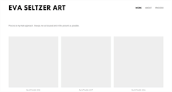 Desktop Screenshot of evaseltzerart.com